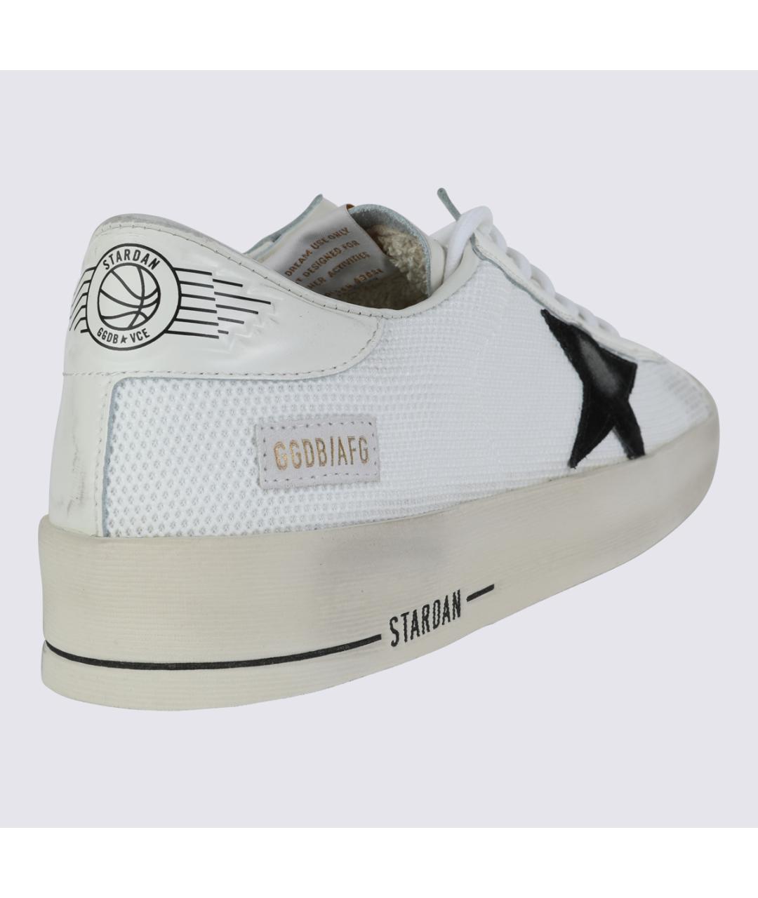 GOLDEN GOOSE DELUXE BRAND Белые кожаные низкие кроссовки / кеды, фото 3