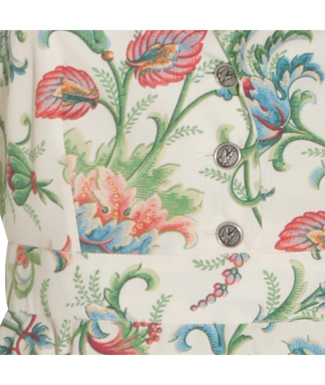 ETRO Мульти хлопковое повседневное платье, фото 3