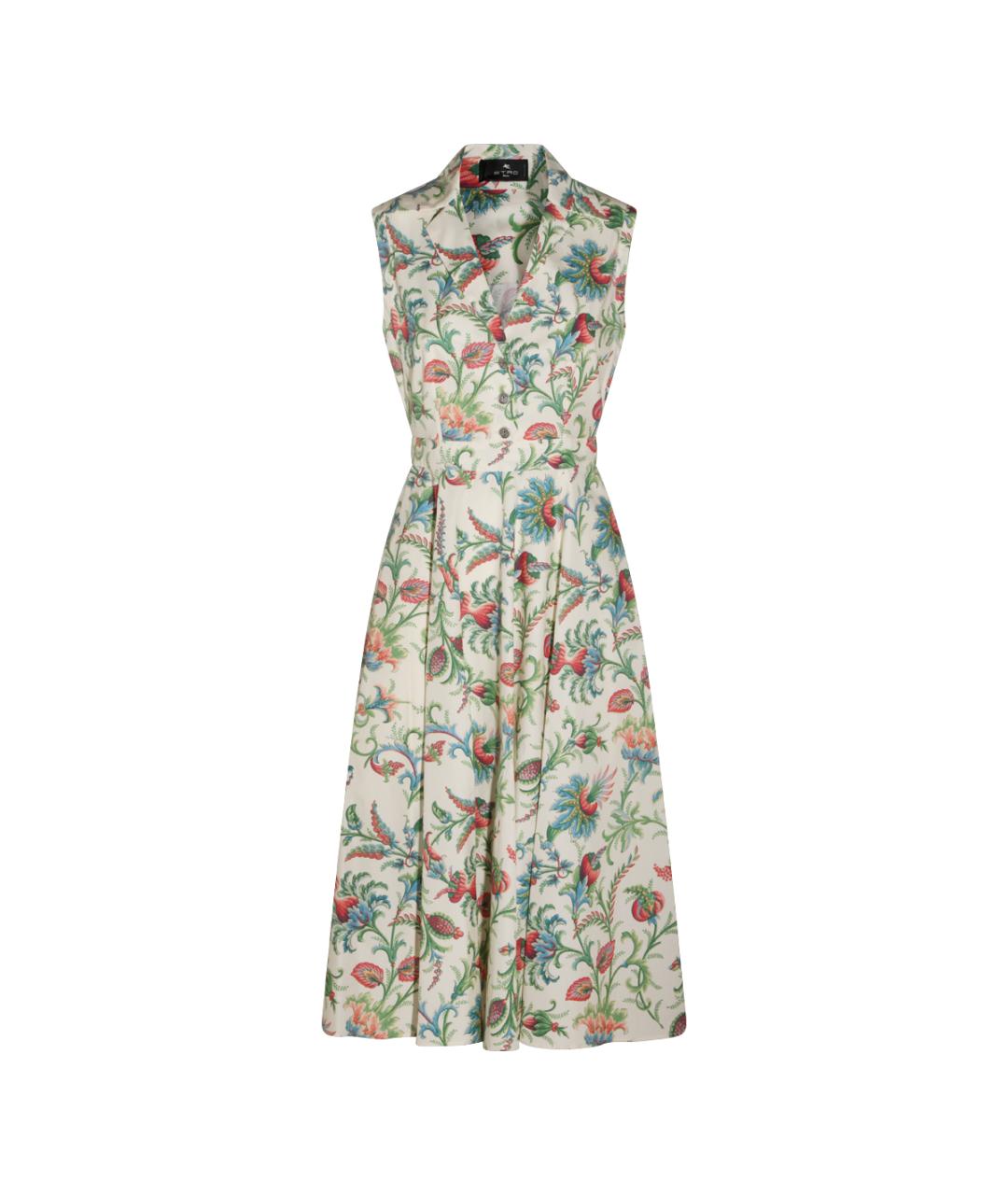 ETRO Мульти хлопковое повседневное платье, фото 1