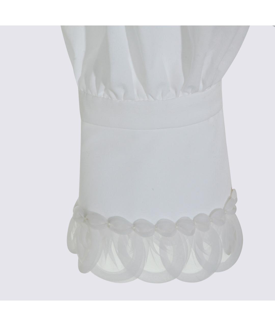 VALENTINO Белая шелковая рубашка, фото 4