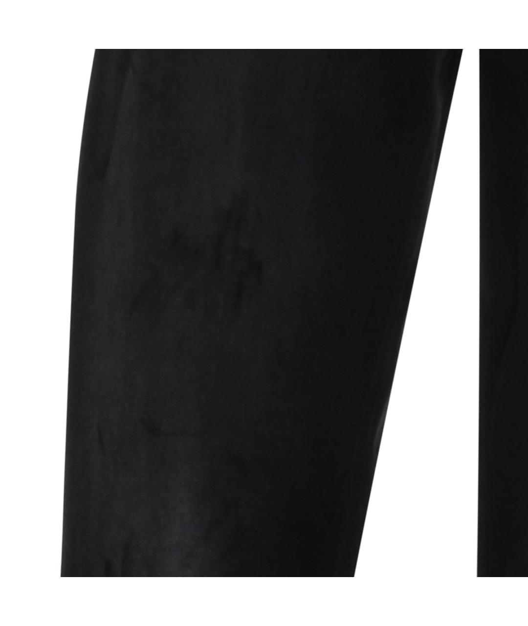 MM6 MAISON MARGIELA Черные хлопковые прямые джинсы, фото 3