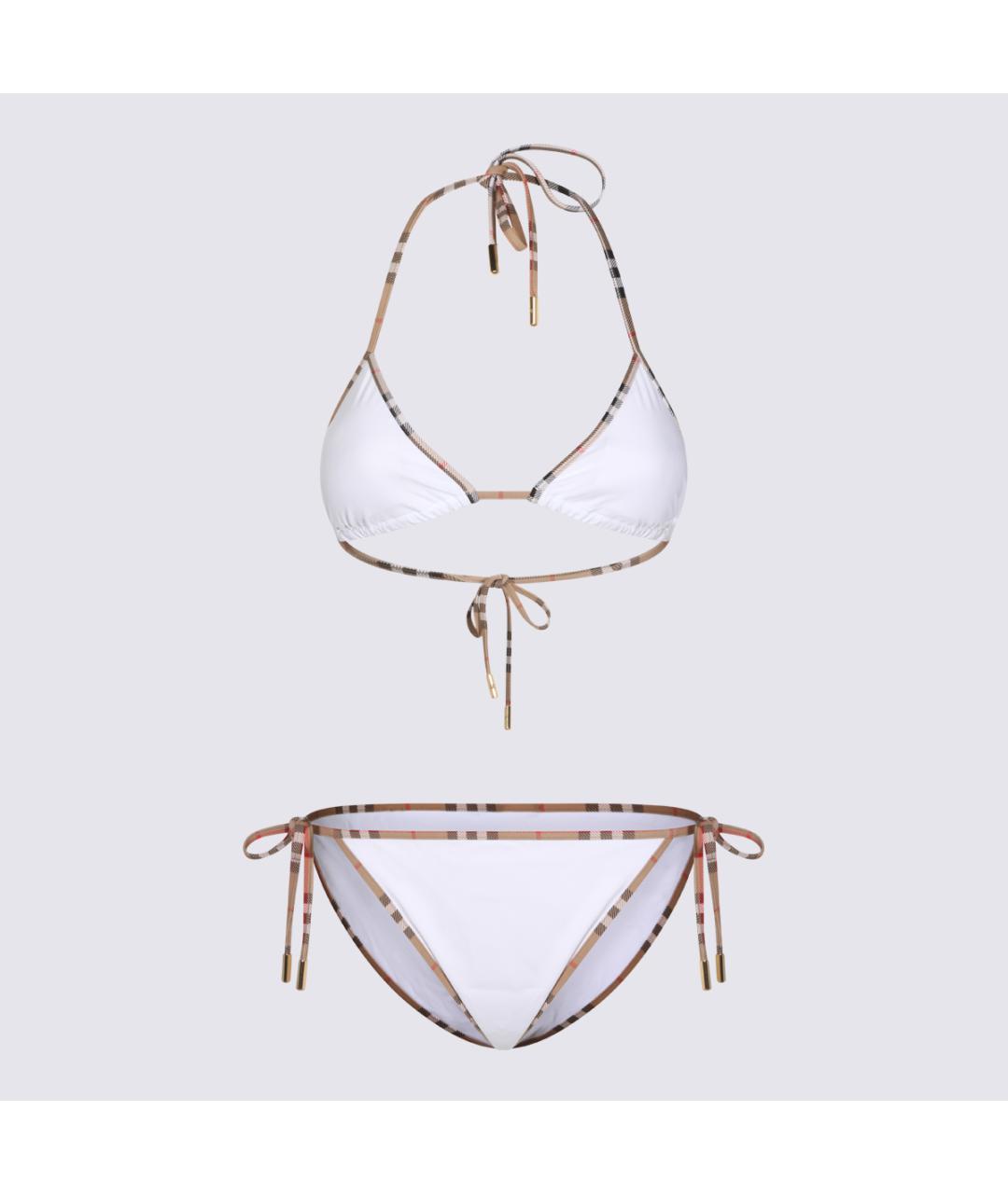 BURBERRY Белый полиамидовый купальник, фото 2