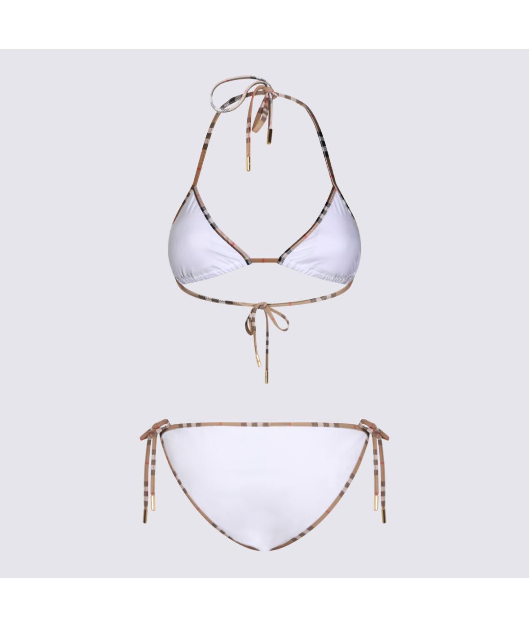 BURBERRY Белый полиамидовый купальник, фото 3