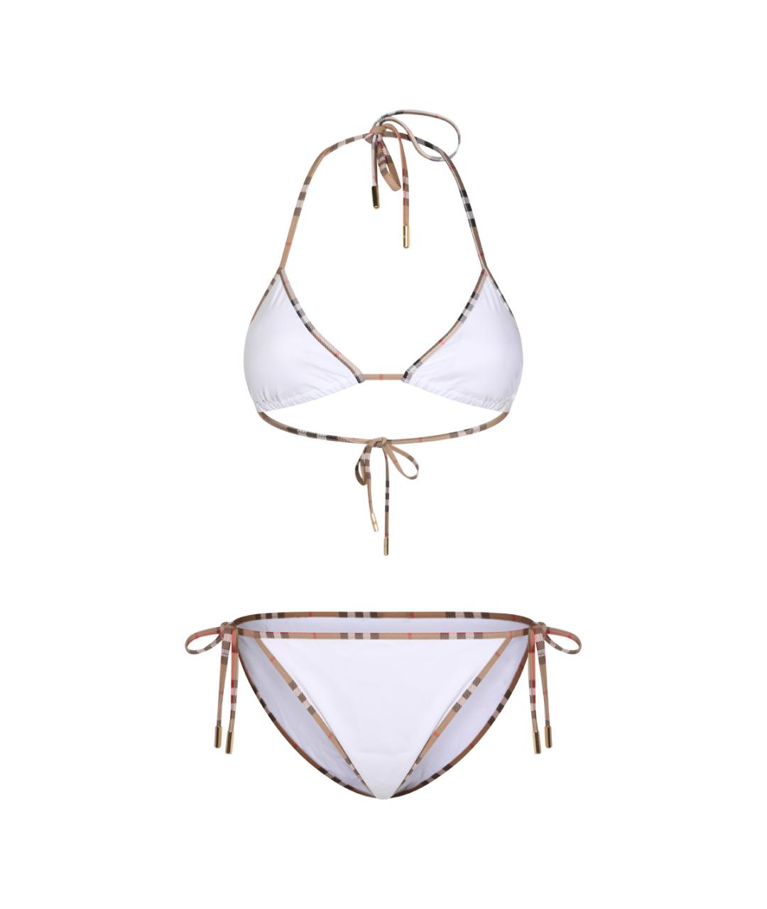 BURBERRY Белый полиамидовый купальник, фото 1