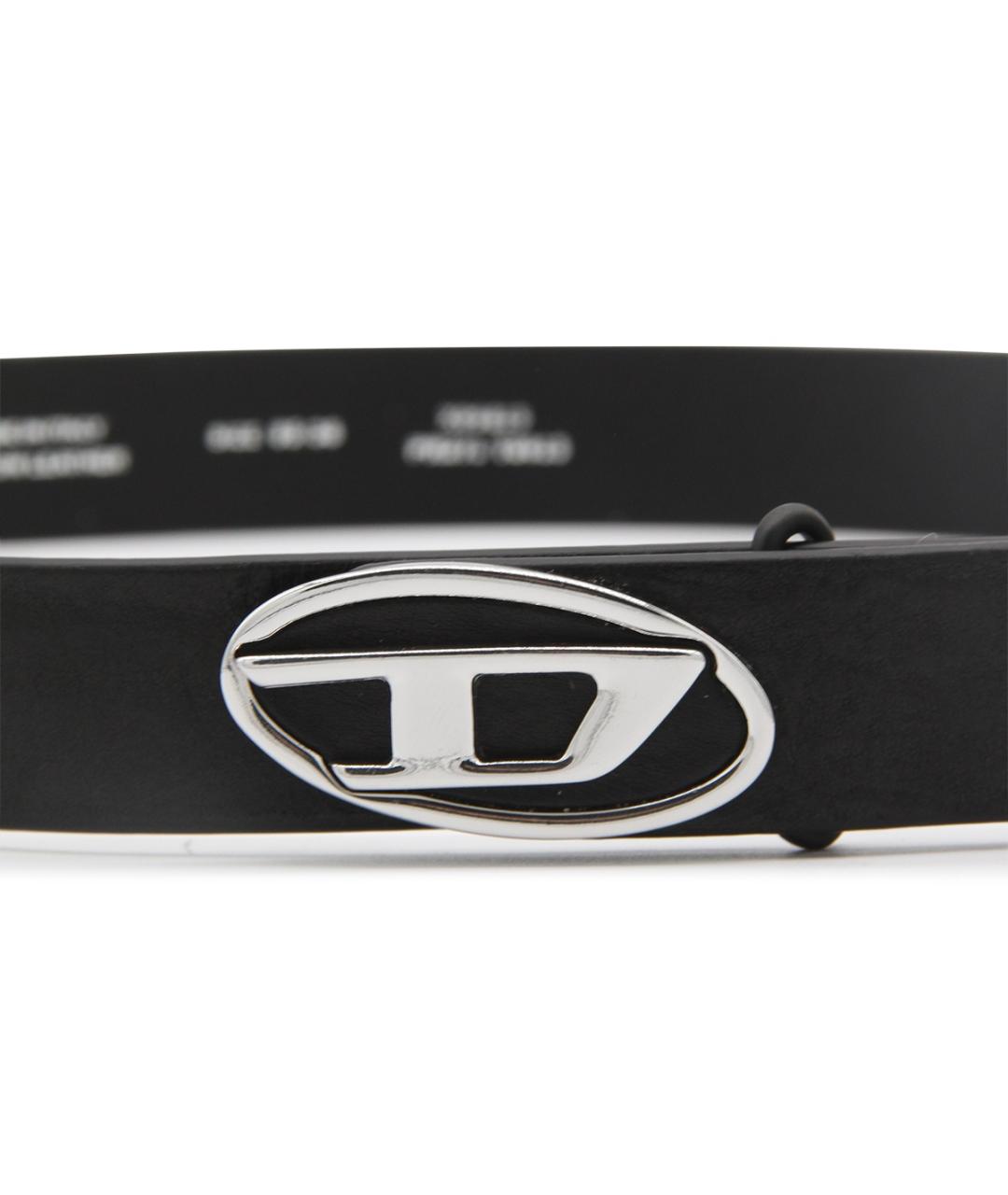 DIESEL Черный ремень, фото 2