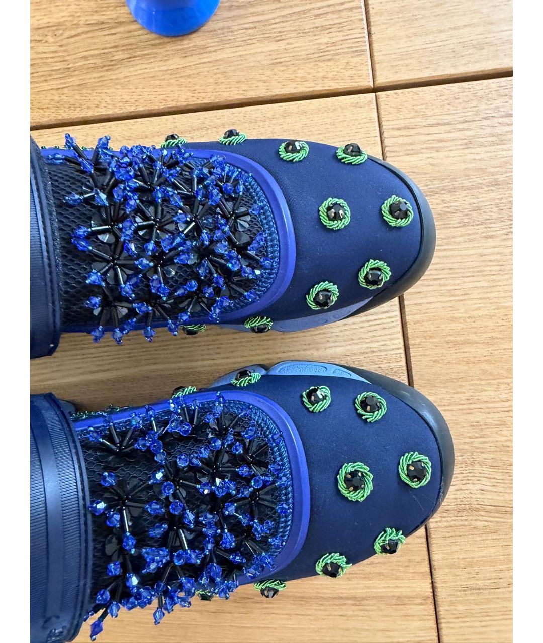 CHRISTIAN DIOR Темно-синие кроссовки, фото 6