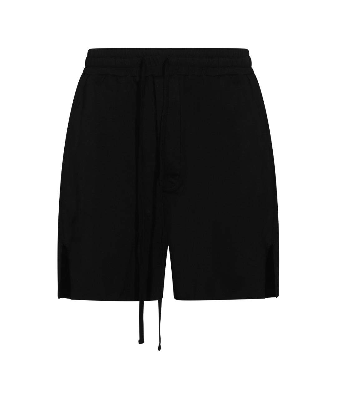 THOM KROM Черные хлопковые шорты, фото 1