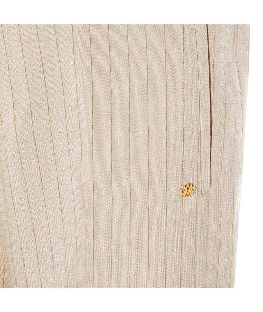 AMIRI Бежевые вискозные повседневные брюки, фото 3