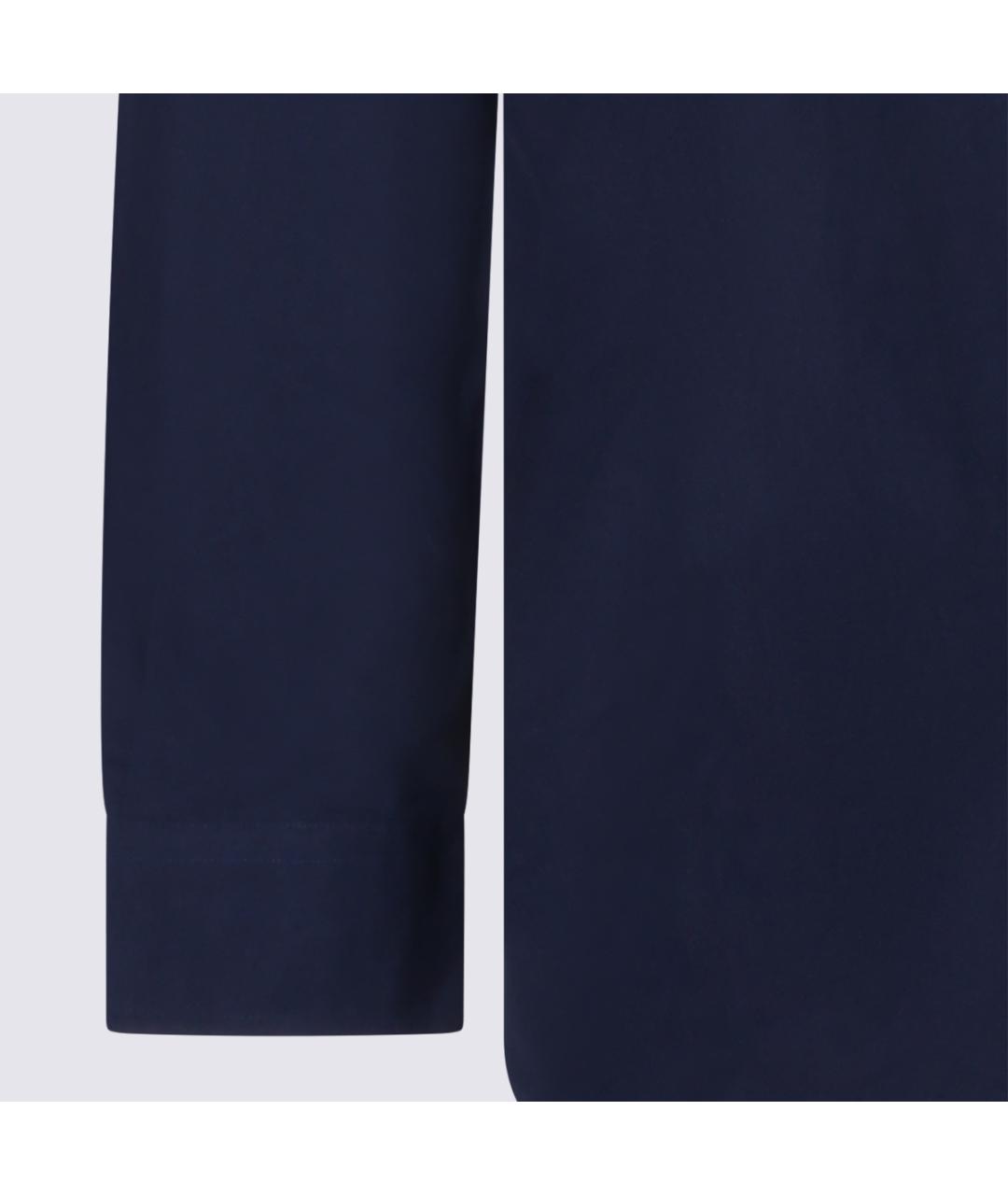 POLO RALPH LAUREN Темно-синяя хлопковая кэжуал рубашка, фото 5