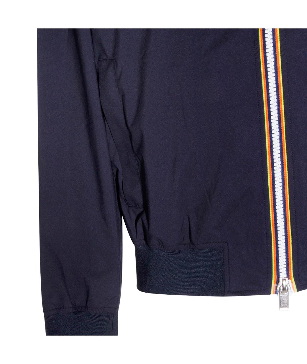 K-WAY Синяя полиэстеровая куртка, фото 4