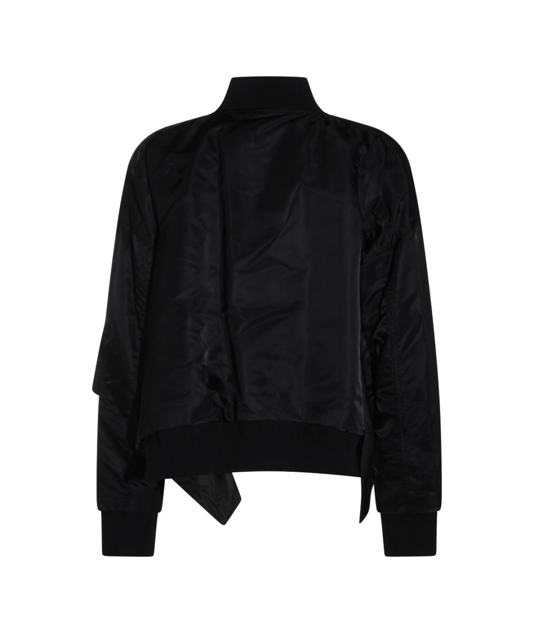 SACAI Черная полиамидовая куртка, фото 2