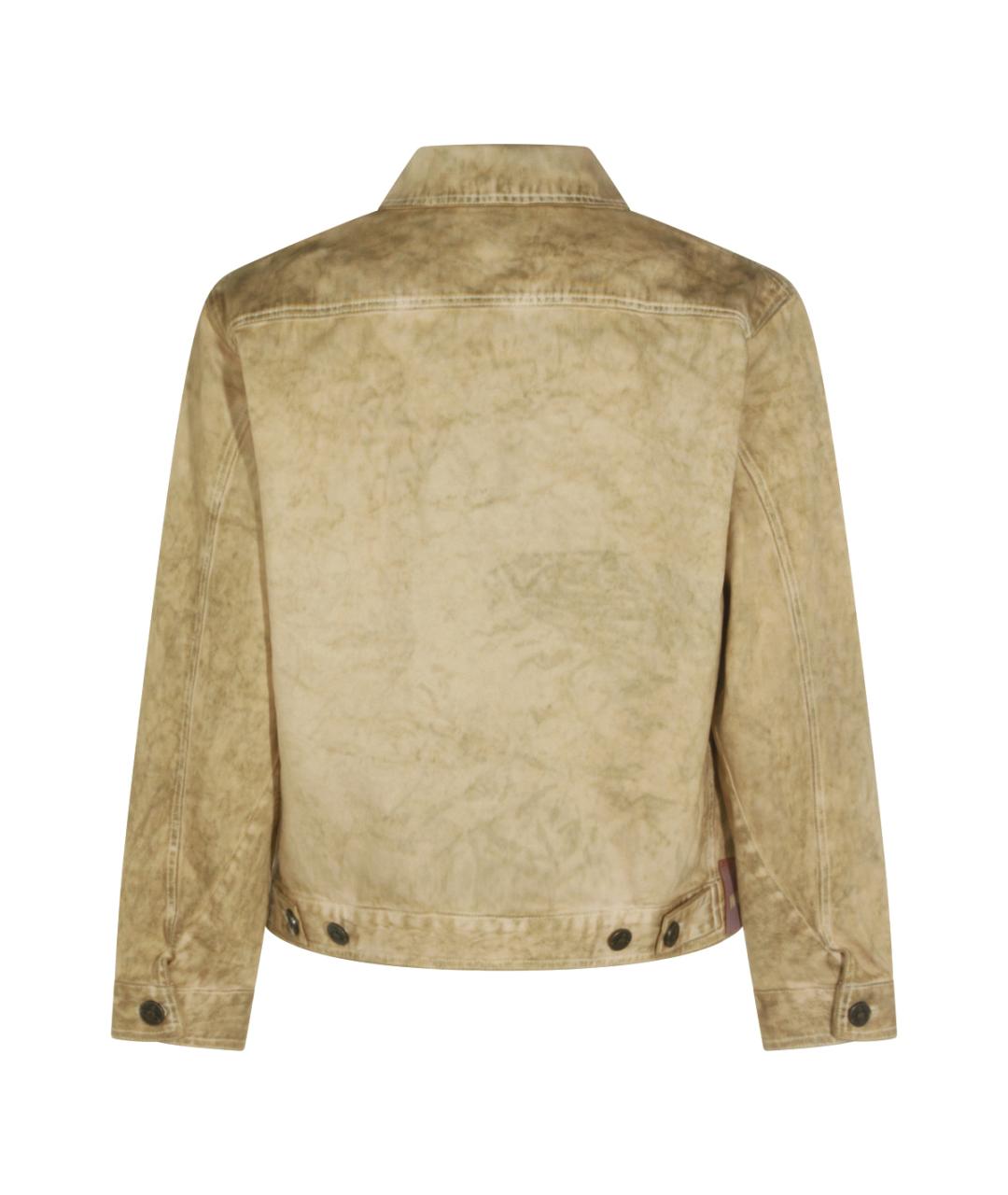 VIVIENNE WESTWOOD Зеленая хлопковая куртка, фото 4