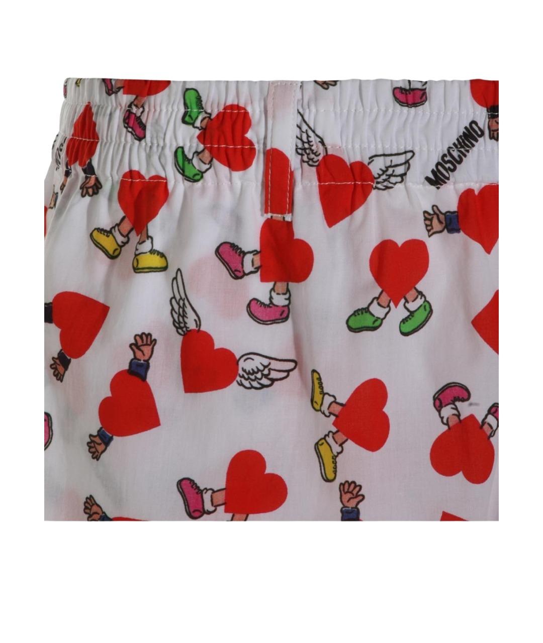 MOSCHINO Мульти хлопковые шорты, фото 3