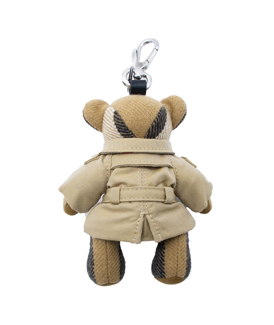 BURBERRY Бежевый брелок, фото 2