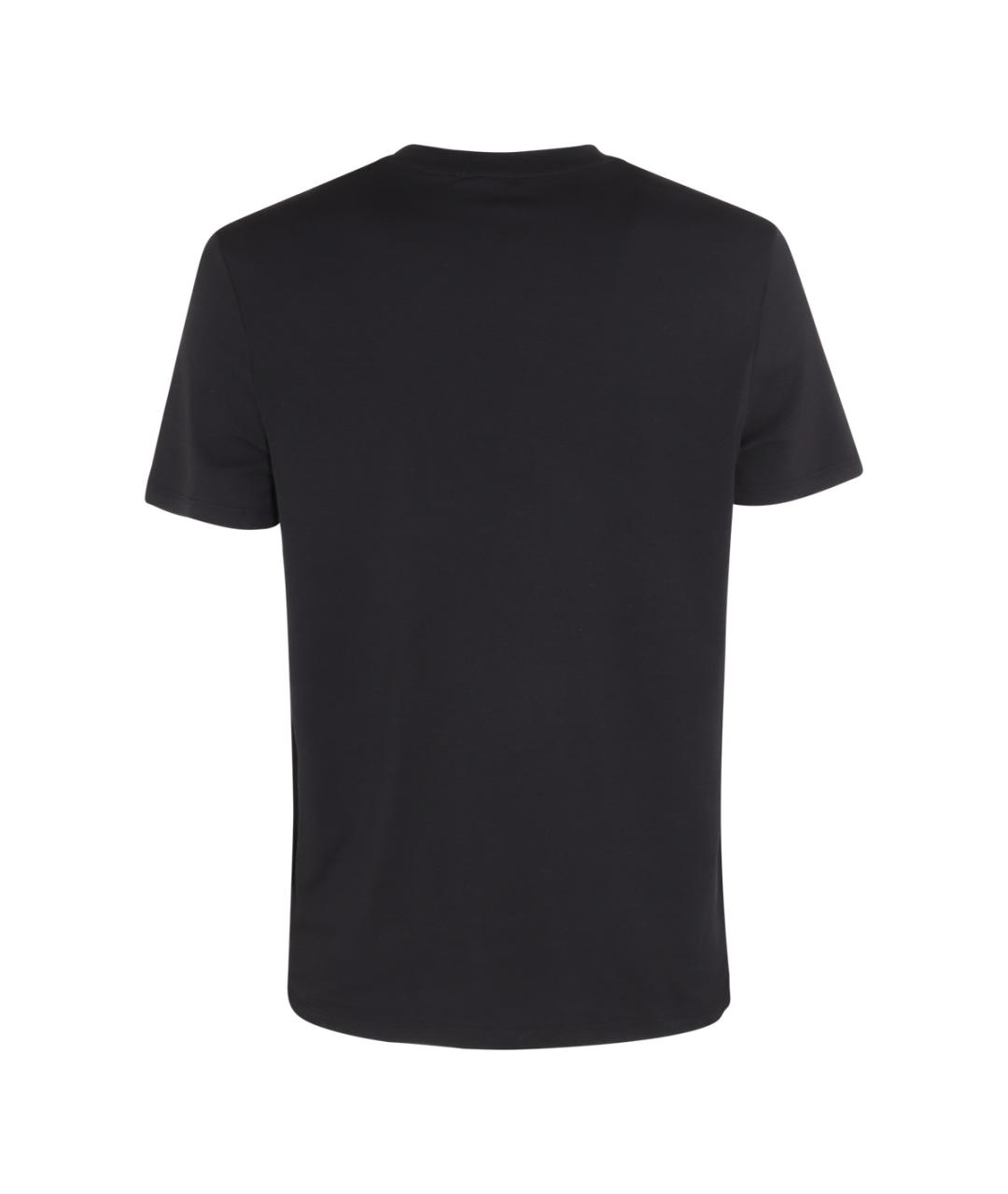 TOM FORD Черная хлопковая футболка, фото 2