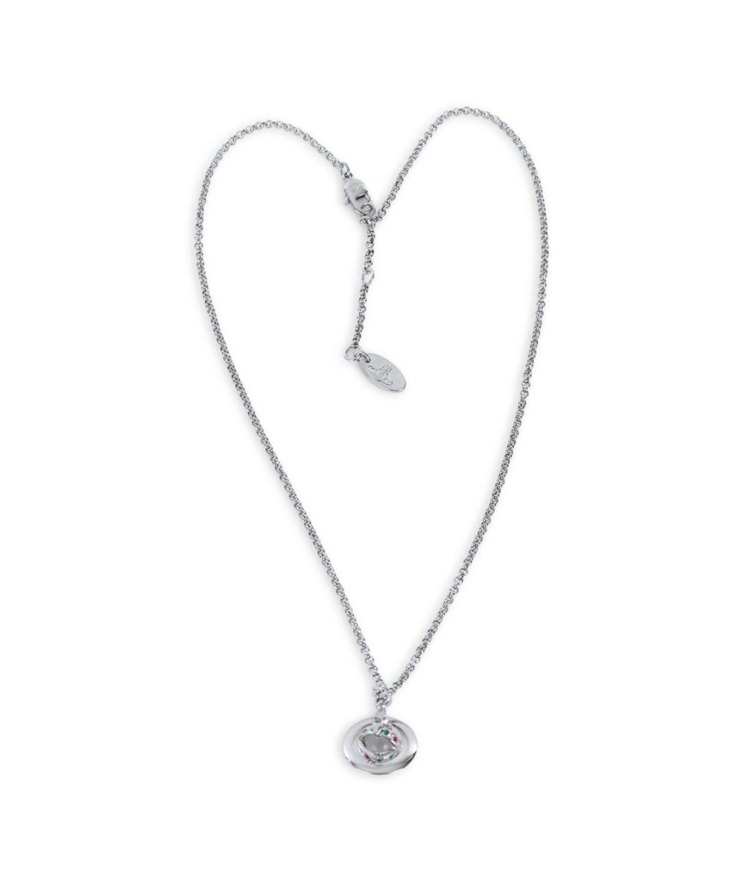 VIVIENNE WESTWOOD Серебряная металлическая подвеска, фото 2