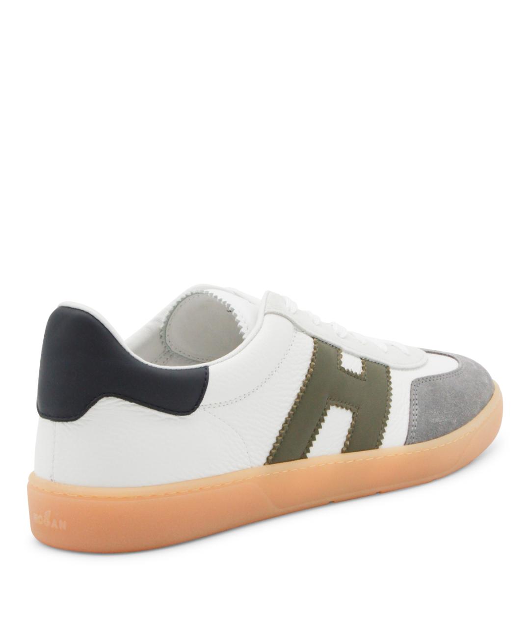 HOGAN Мульти кожаные низкие кроссовки / кеды, фото 3