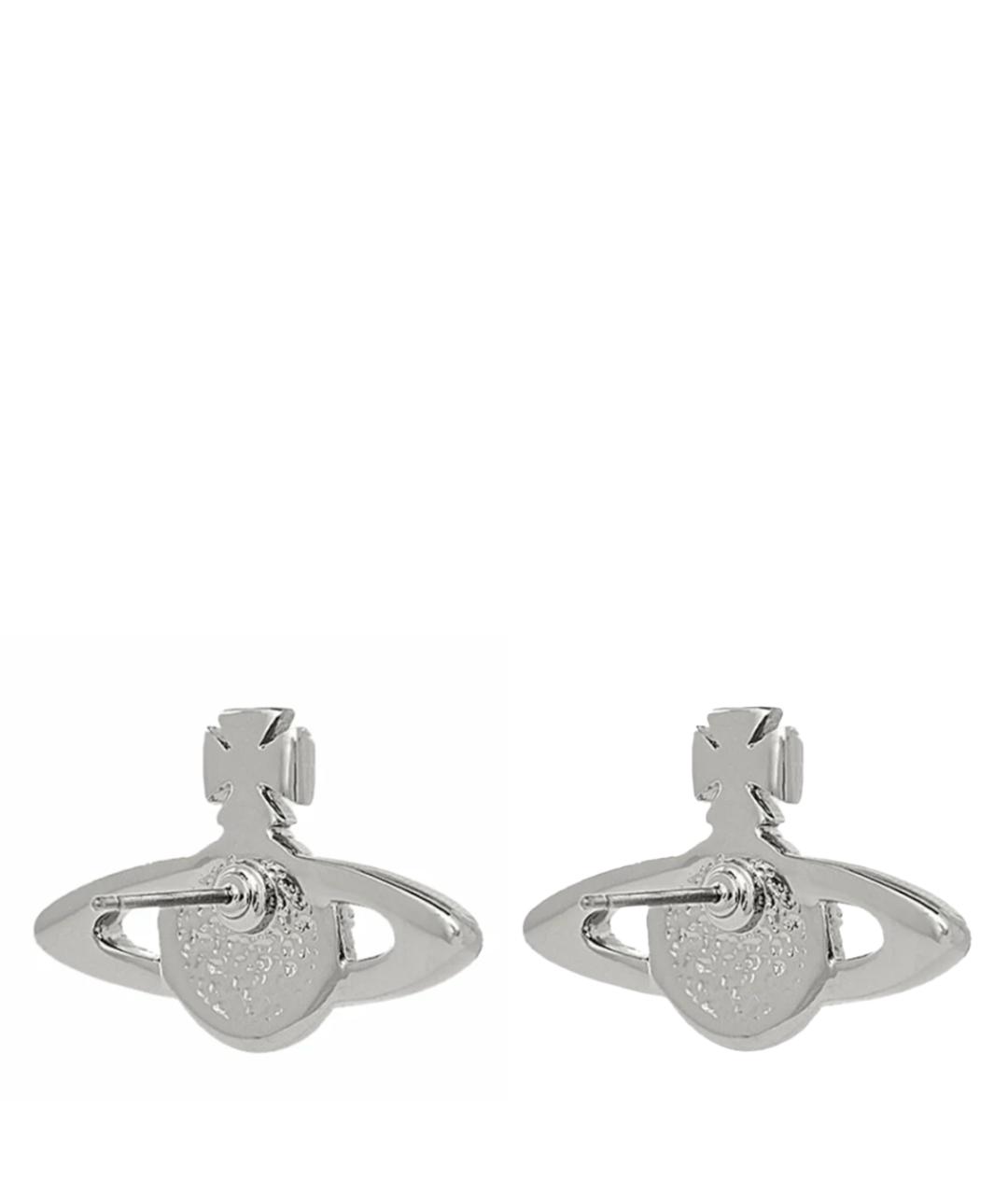 VIVIENNE WESTWOOD Серебряные металлические серьги, фото 2