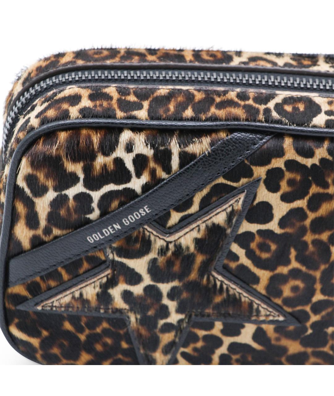 GOLDEN GOOSE DELUXE BRAND Мульти кожаная сумка через плечо, фото 4