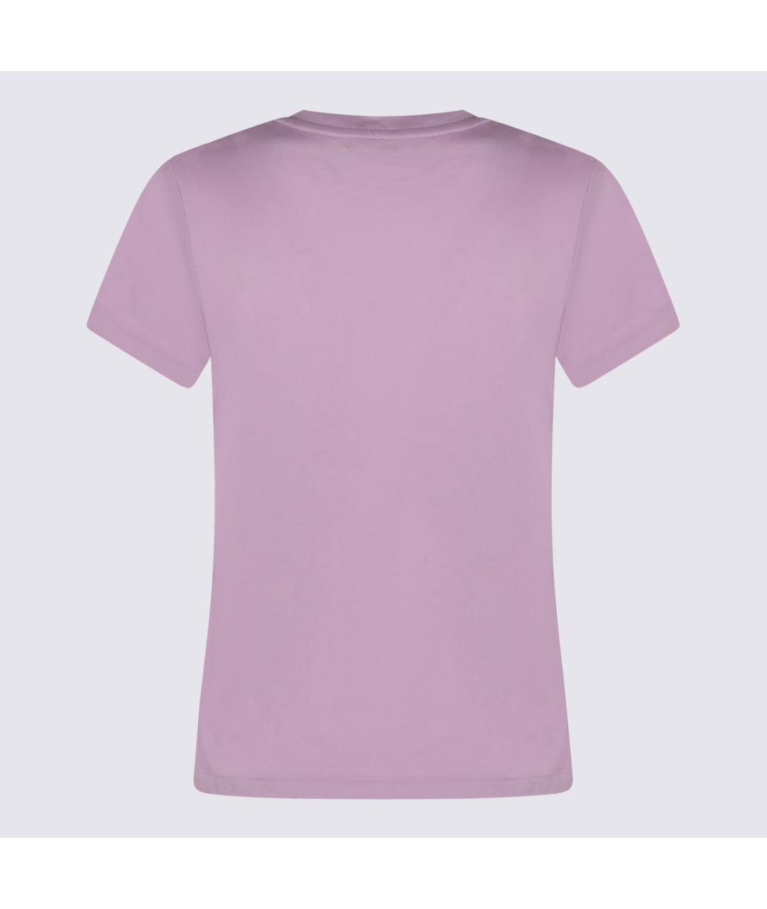 POLO RALPH LAUREN Розовая хлопковая футболка, фото 3