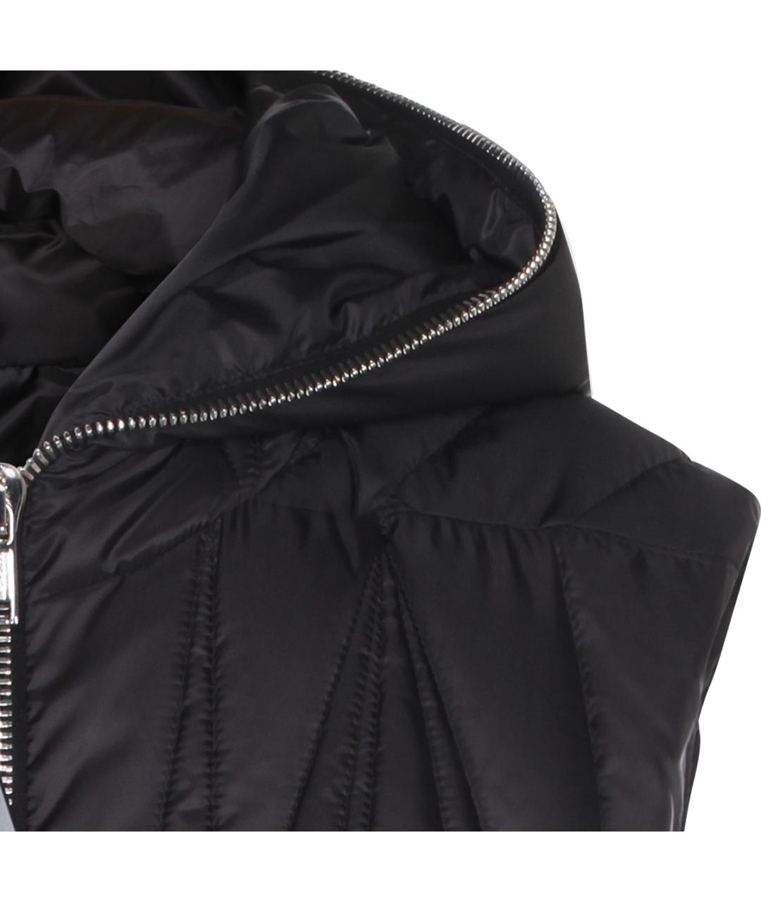 MONCLER Черный жилет, фото 4