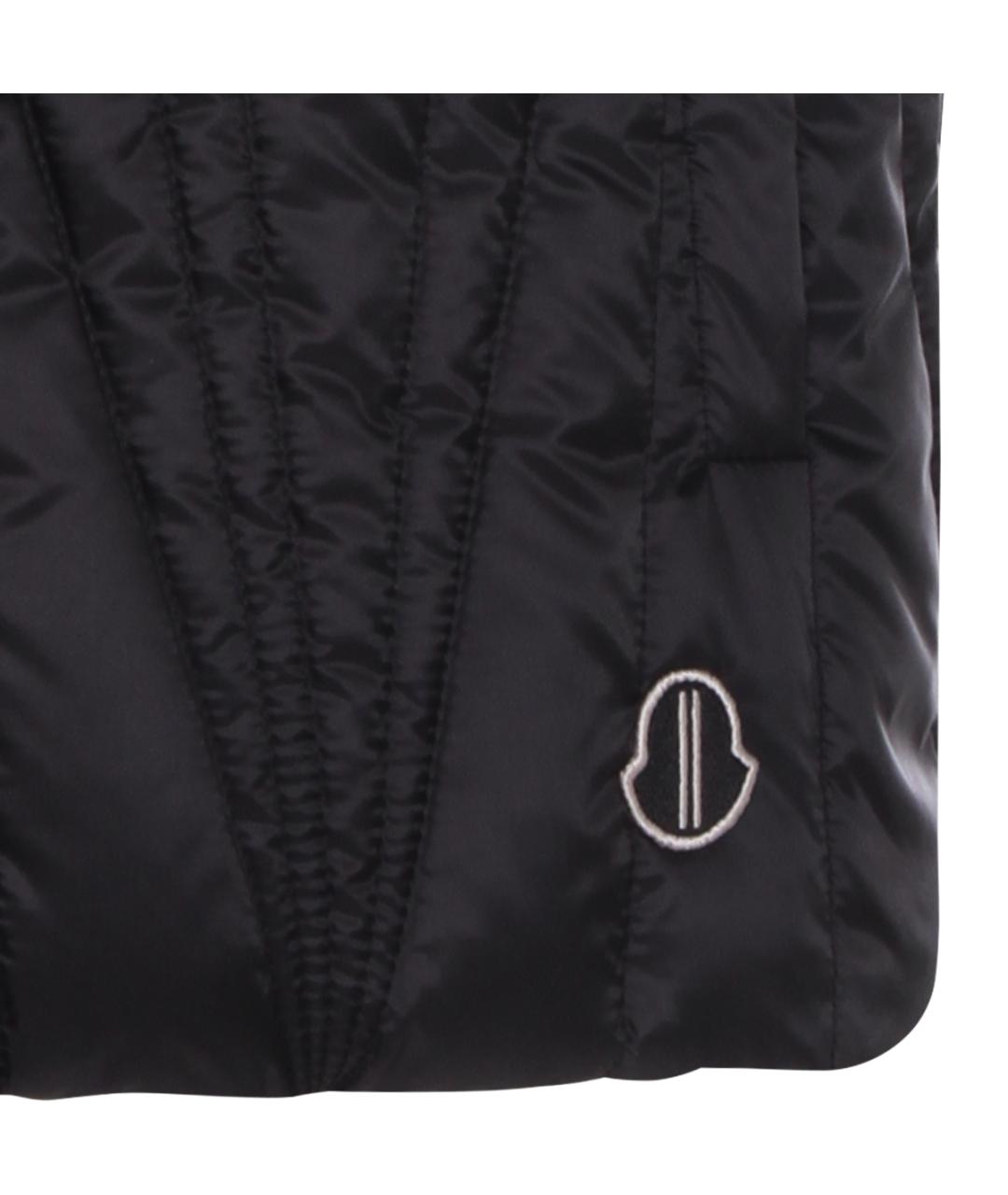 MONCLER Черный жилет, фото 3