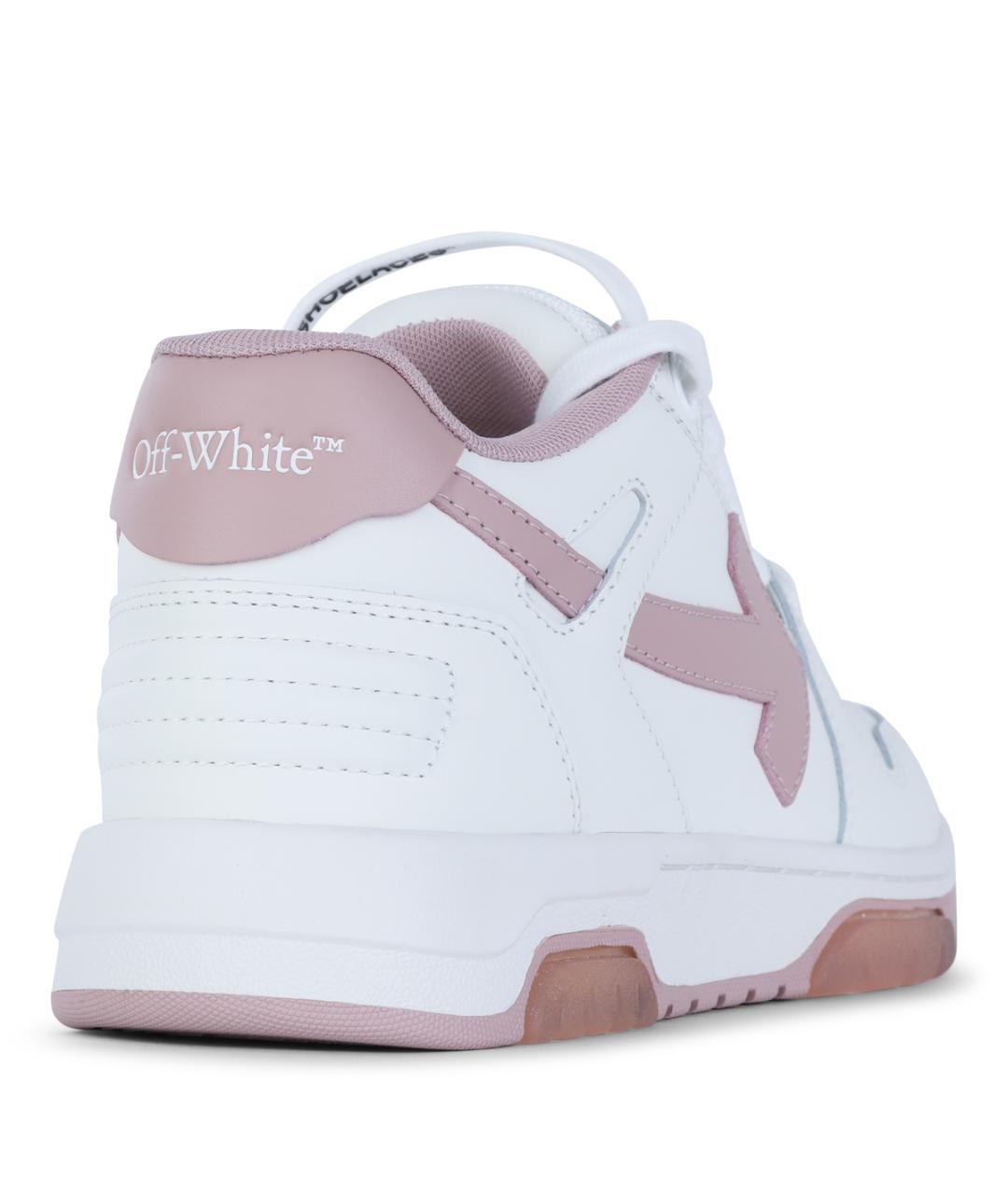 OFF-WHITE Белые кроссовки, фото 3