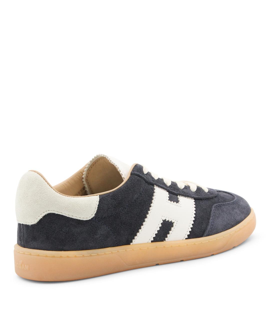 HOGAN Синие замшевые кроссовки, фото 3