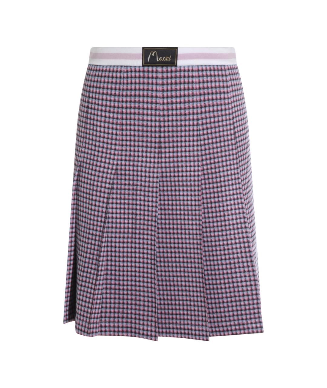 MARNI Мульти вискозная юбка миди, фото 1