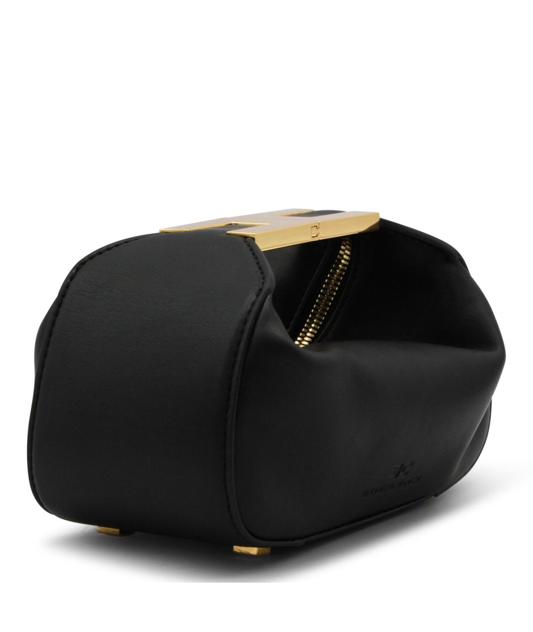 ELISABETTA FRANCHI Черная сумка с короткими ручками, фото 2