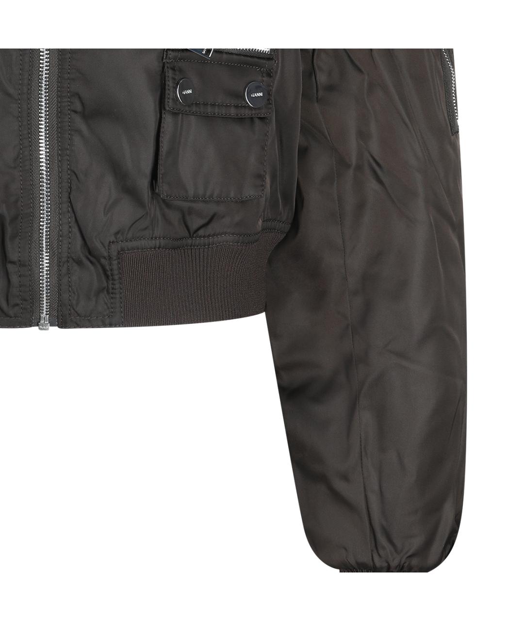 GANNI Коричневая куртка, фото 4