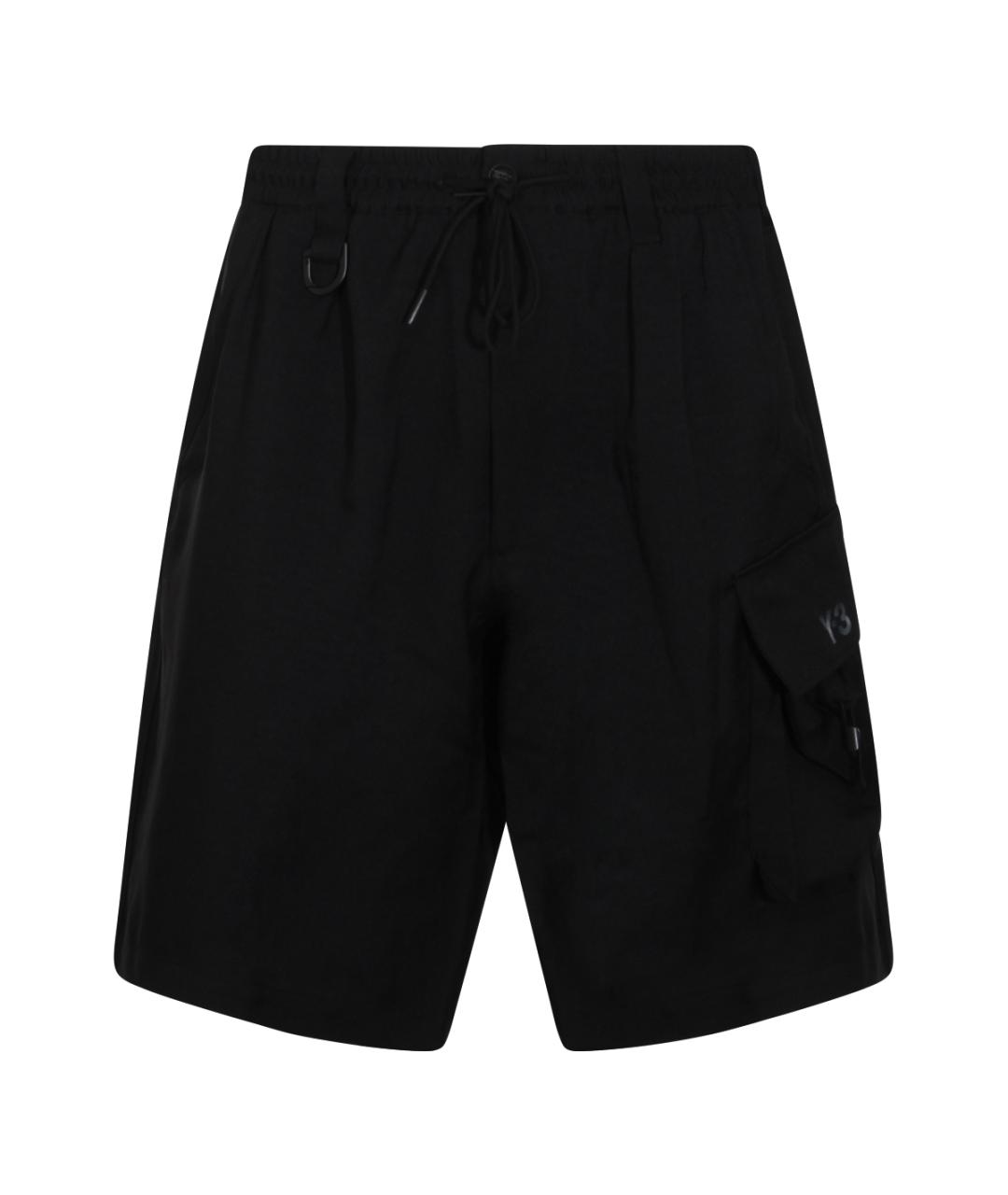 Y-3 Черные шорты, фото 1
