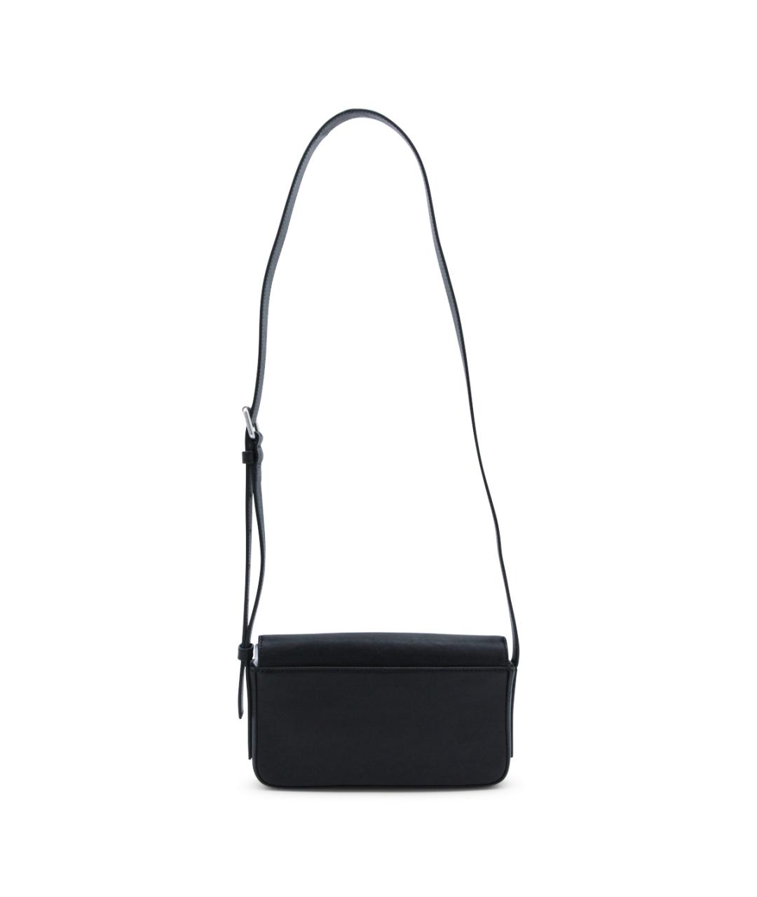 ALEXANDER WANG Черная кожаная сумка через плечо, фото 3