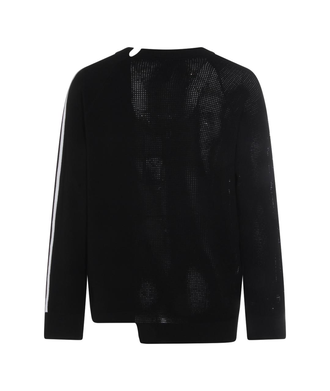 Y-3 Черный вискозный джемпер / свитер, фото 2