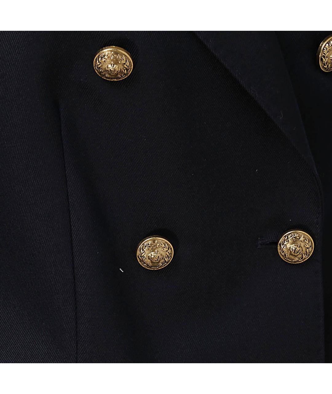 GOLDEN GOOSE DELUXE BRAND Темно-синий полиэстеровый жакет/пиджак, фото 4