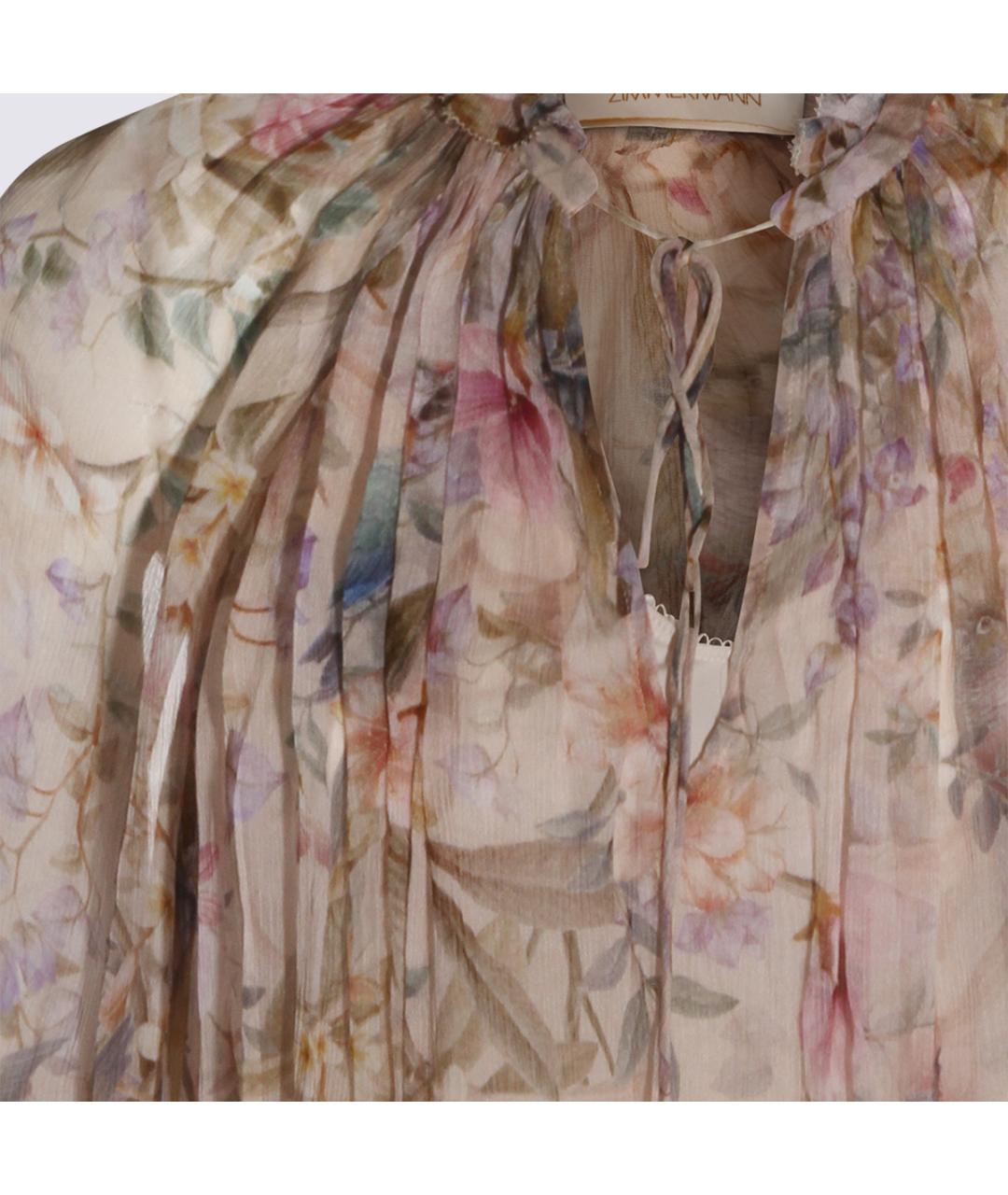 ZIMMERMANN Мульти вискозная блузы, фото 3