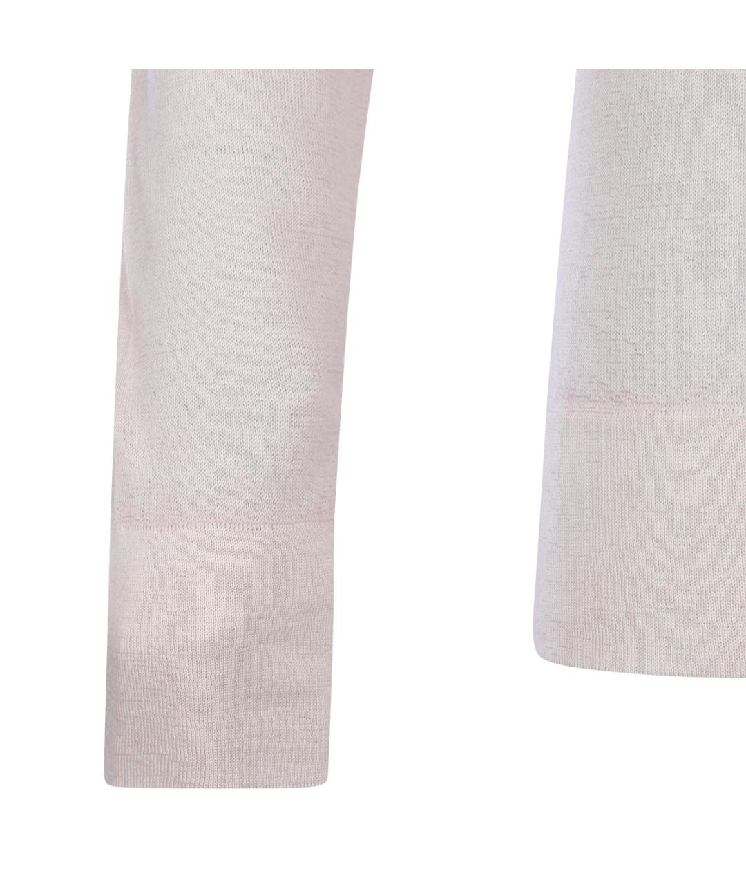 MALO Белый джемпер / свитер, фото 3