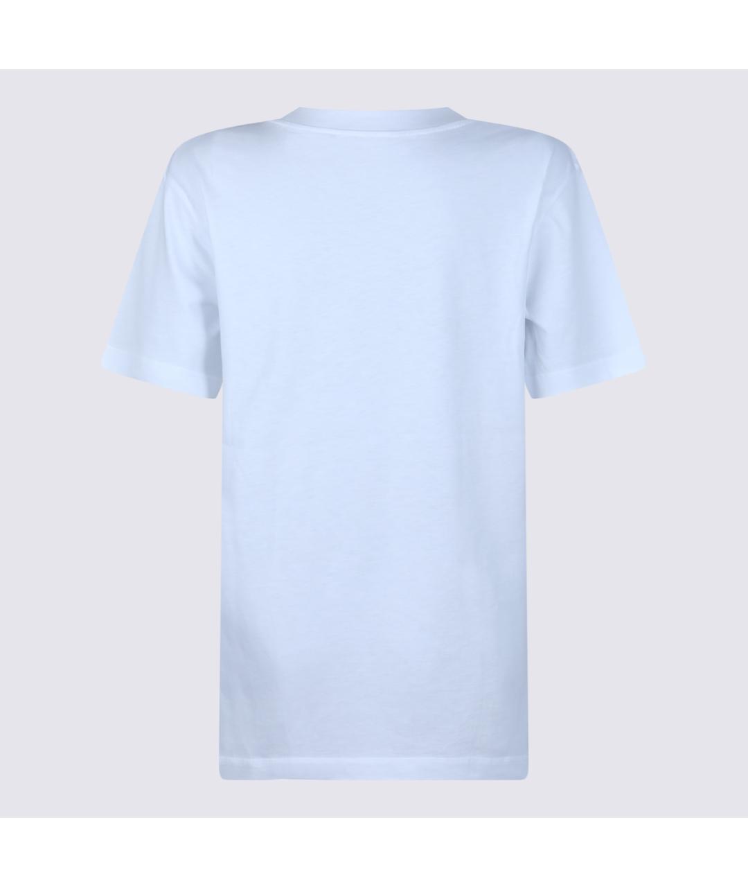 MARNI Белая хлопковая футболка, фото 2