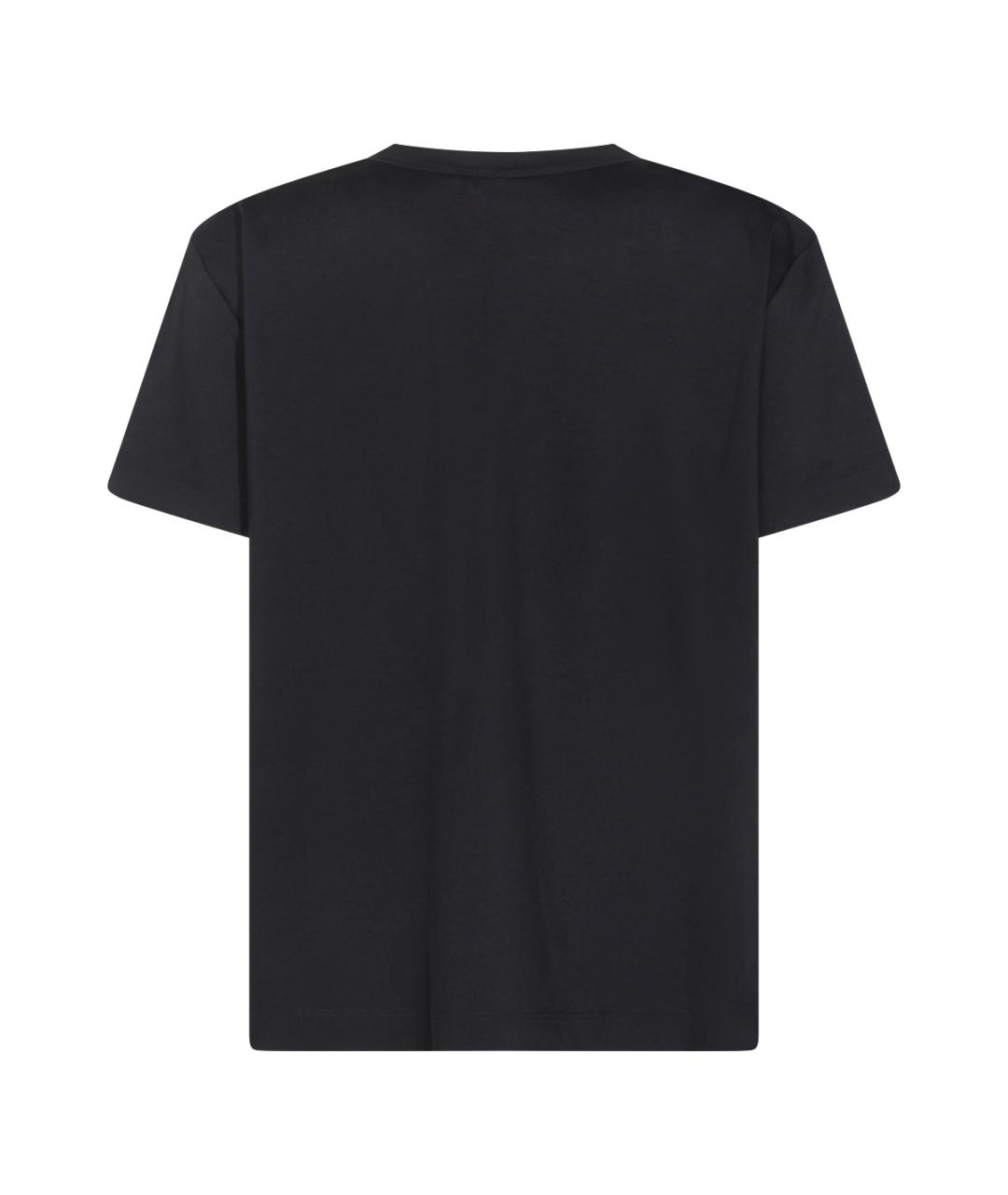 FABIANA FILIPPI Темно-синяя вискозная футболка, фото 2