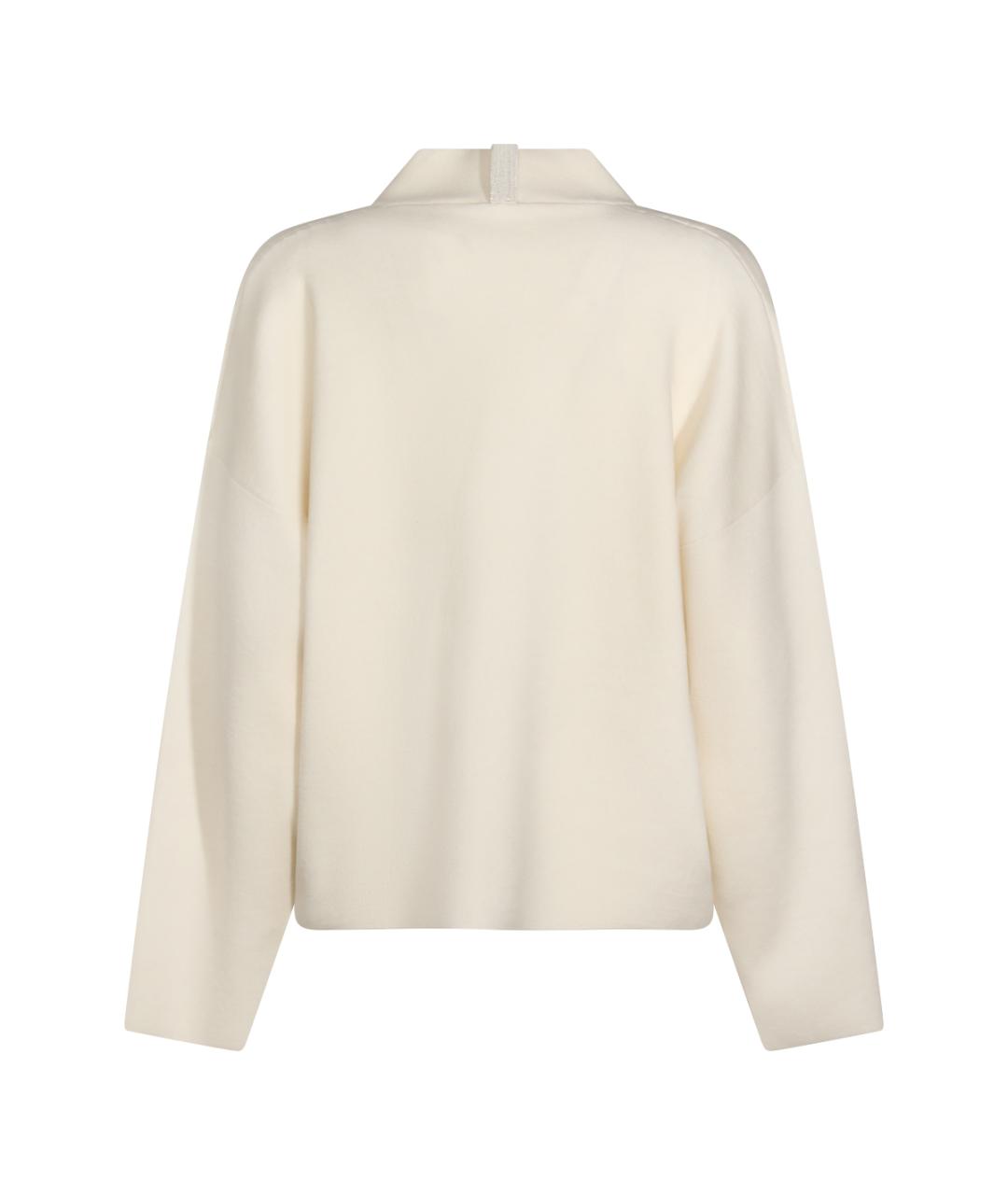 FABIANA FILIPPI Бежевый вискозный кардиган, фото 2