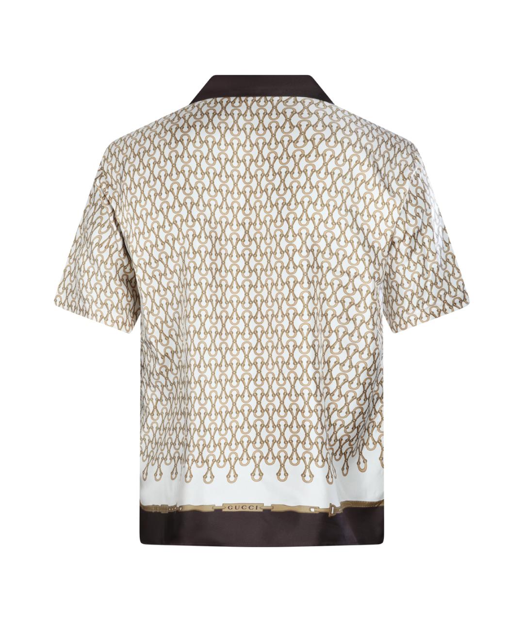 GUCCI Мульти шелковая кэжуал рубашка, фото 2