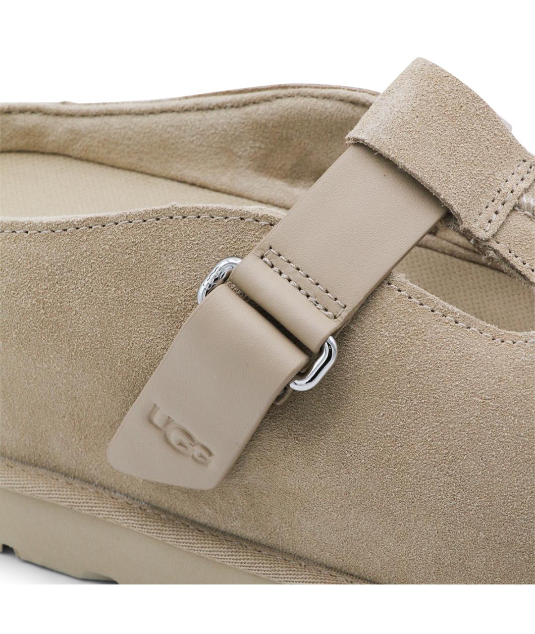 UGG AUSTRALIA Бежевые замшевые мюли, фото 4