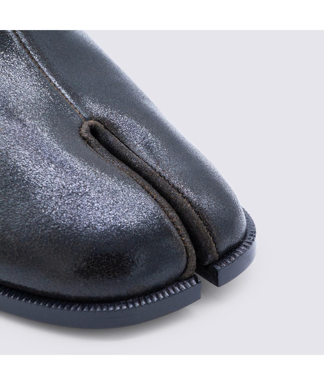 MAISON MARGIELA Коричневые кожаные лоферы, фото 4