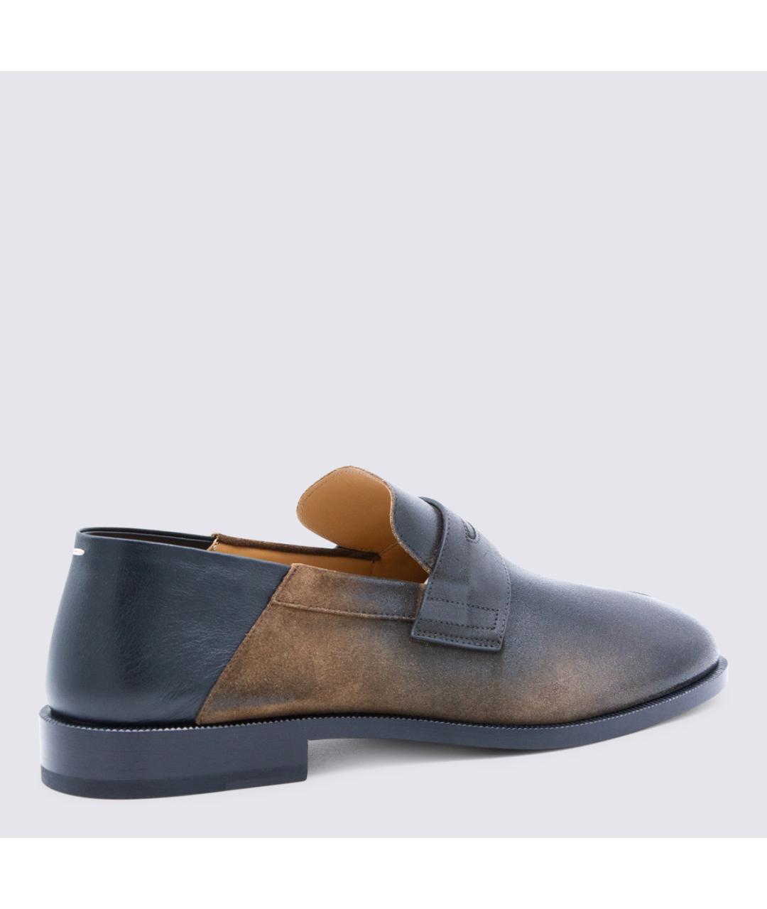 MAISON MARGIELA Коричневые кожаные лоферы, фото 3