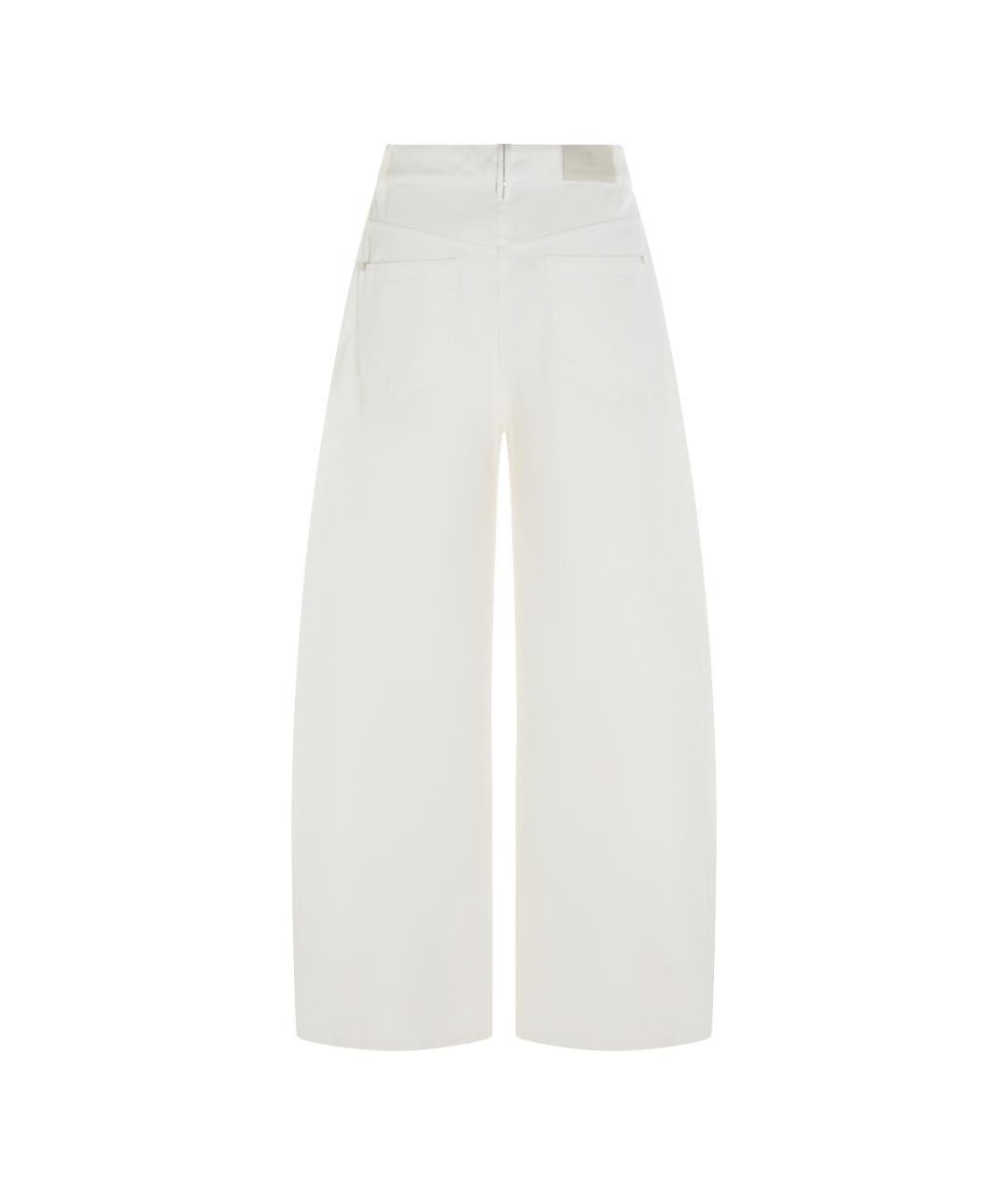 BRUNELLO CUCINELLI Хлопковые прямые джинсы, фото 2