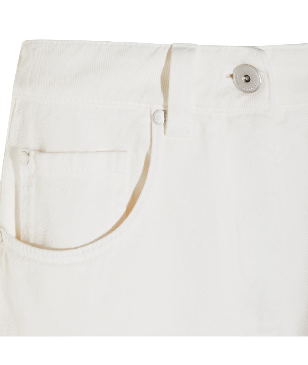 BRUNELLO CUCINELLI Хлопковые прямые джинсы, фото 3