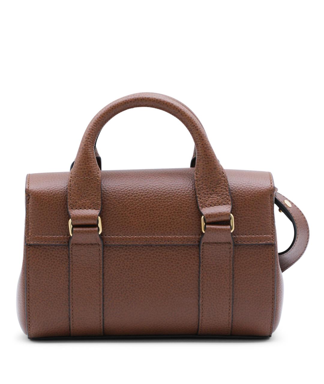 MULBERRY Коричневая кожаная сумка тоут, фото 3