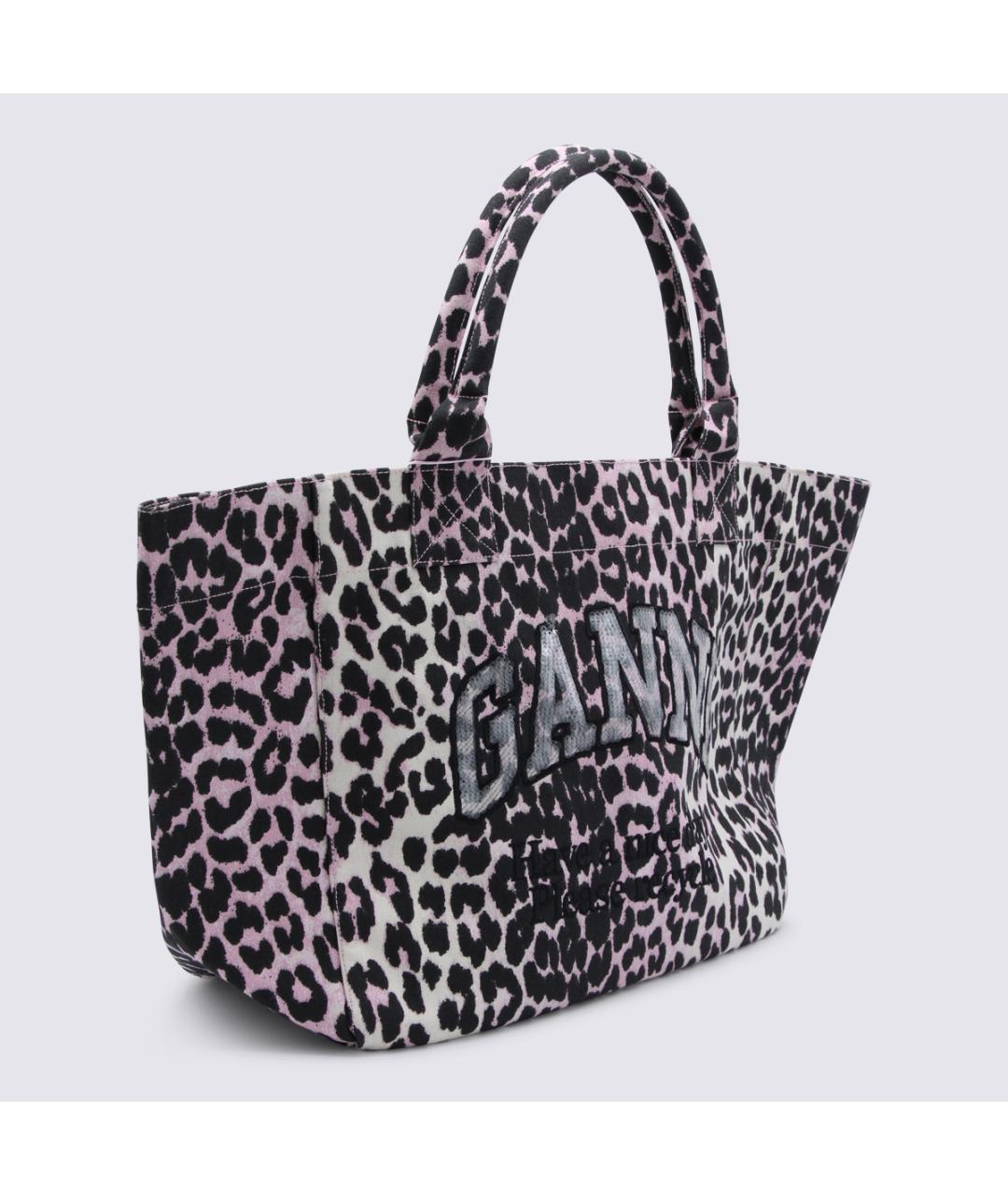 GANNI Мульти хлопковая сумка тоут, фото 3