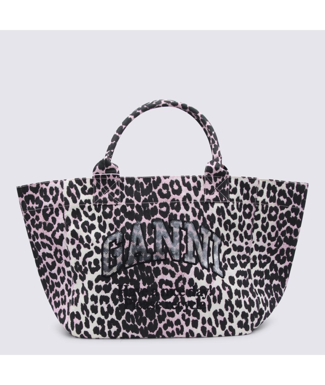 GANNI Мульти хлопковая сумка тоут, фото 2