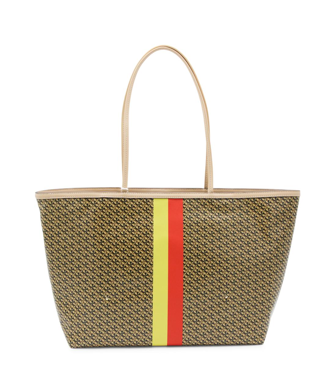 TORY BURCH Коричневая хлопковая сумка тоут, фото 3